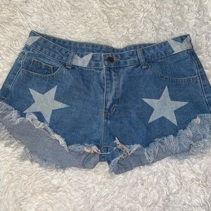🌟 Shein star jean shorts 🌟